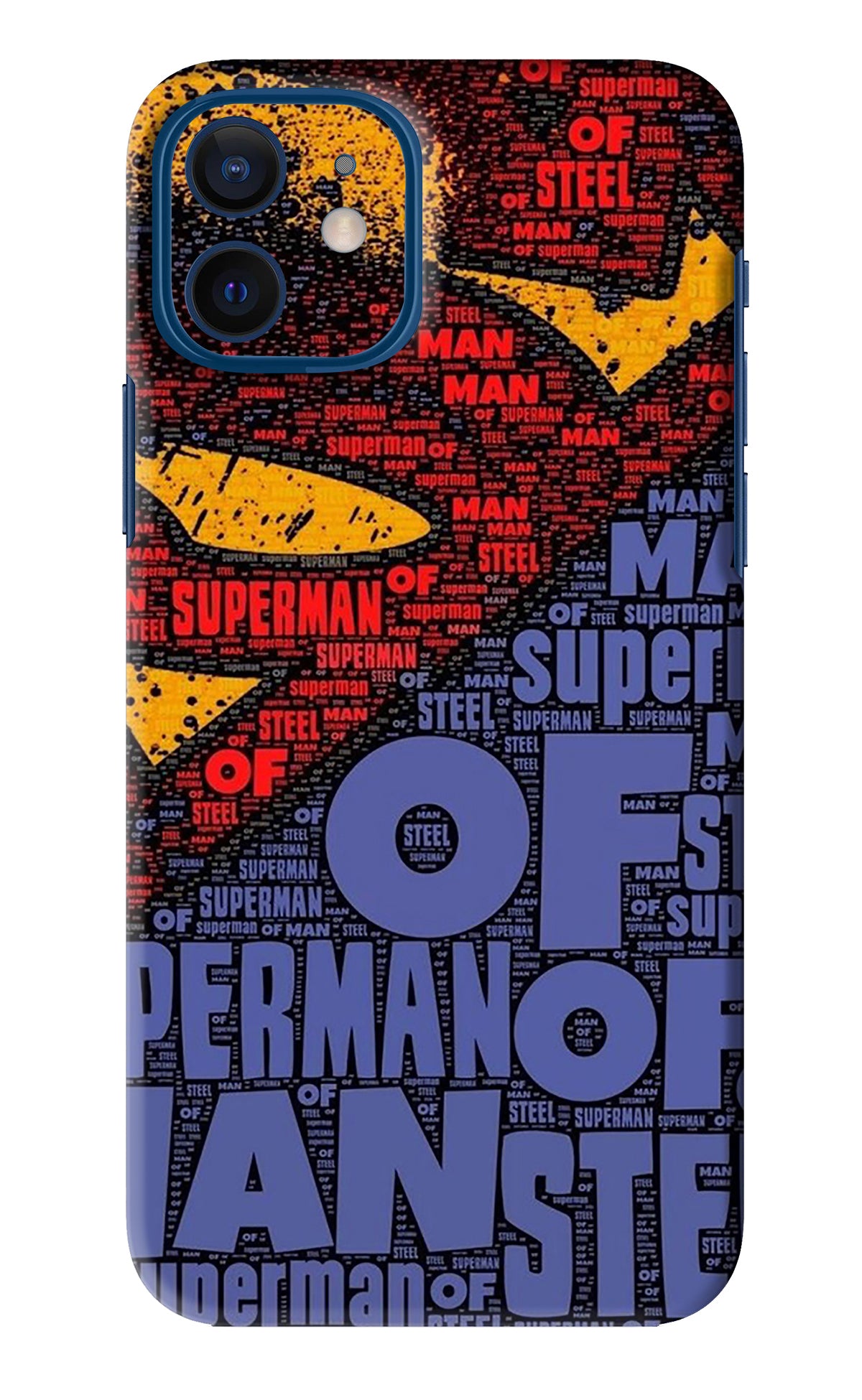 Flip Cover Micromax Q409 Back Cover Superman IPhone 12 Back Skin Wrap Only   SkinLelo