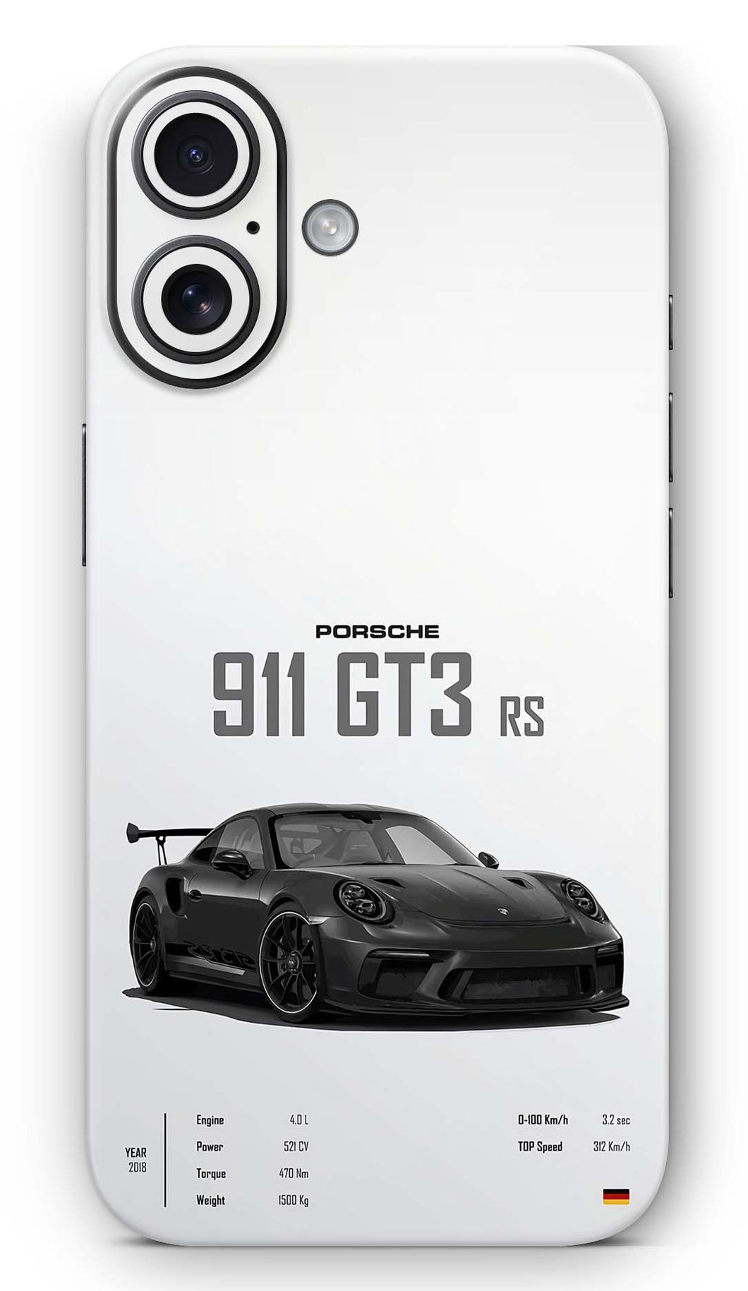 Porsche 911 GT3 RS Mobile Skin