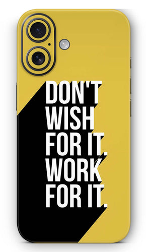 Motivational Quote Mobile Skin