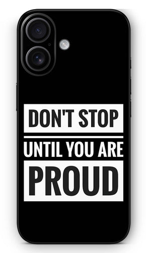 Motivational Quote Mobile Skin