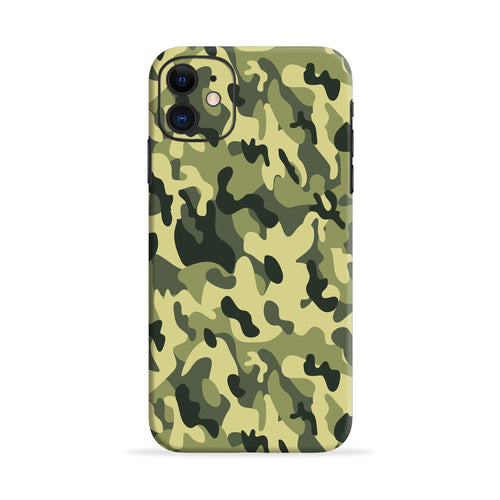 Camouflage Infinix Hot 7 - No Sides Back Skin Wrap