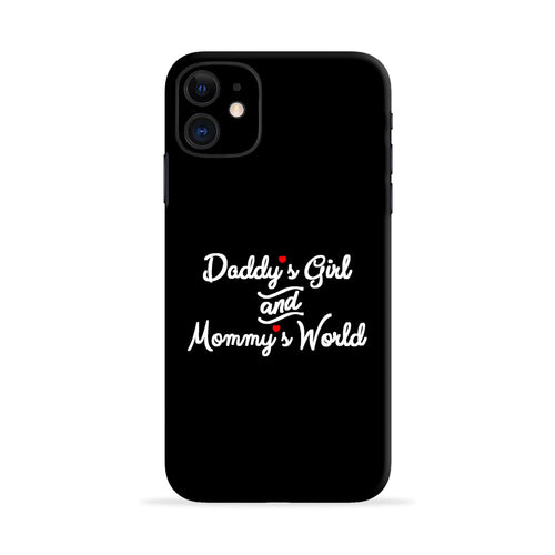 Daddy's Girl and Mommy's World Samsung Galaxy J6 Infinity Back Skin Wrap