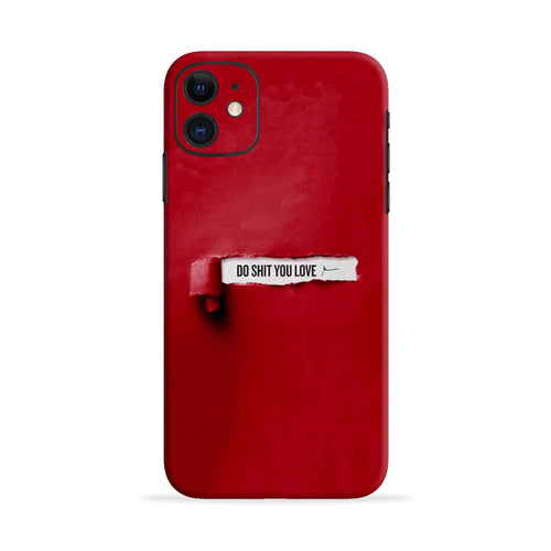 Do Shit You Love Samsung Galaxy J2 2015 Back Skin Wrap