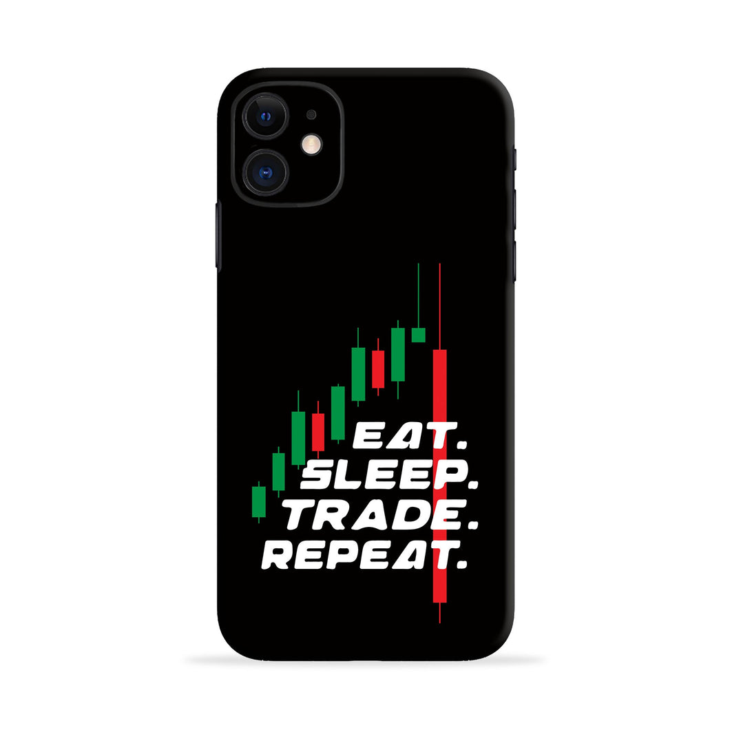 Eat Sleep Trade Repeat Micromax Q465 Back Skin Wrap