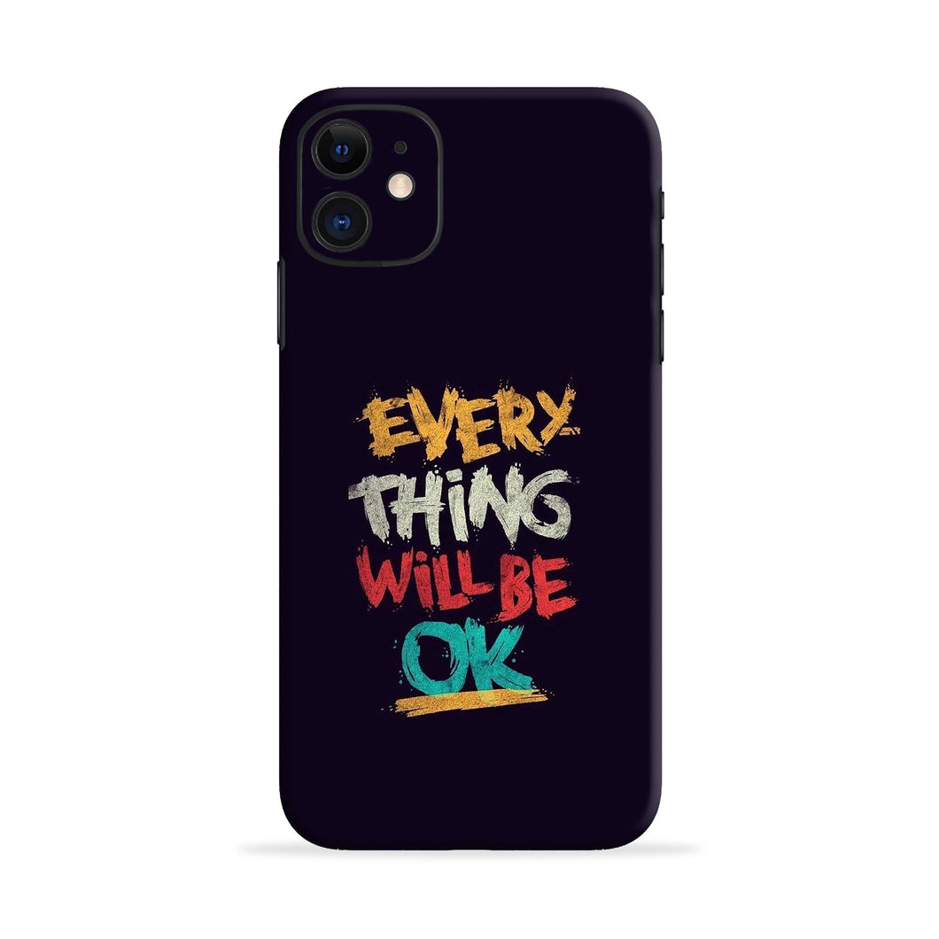 Everything Will Be Ok Motorola Moto C Back Skin Wrap