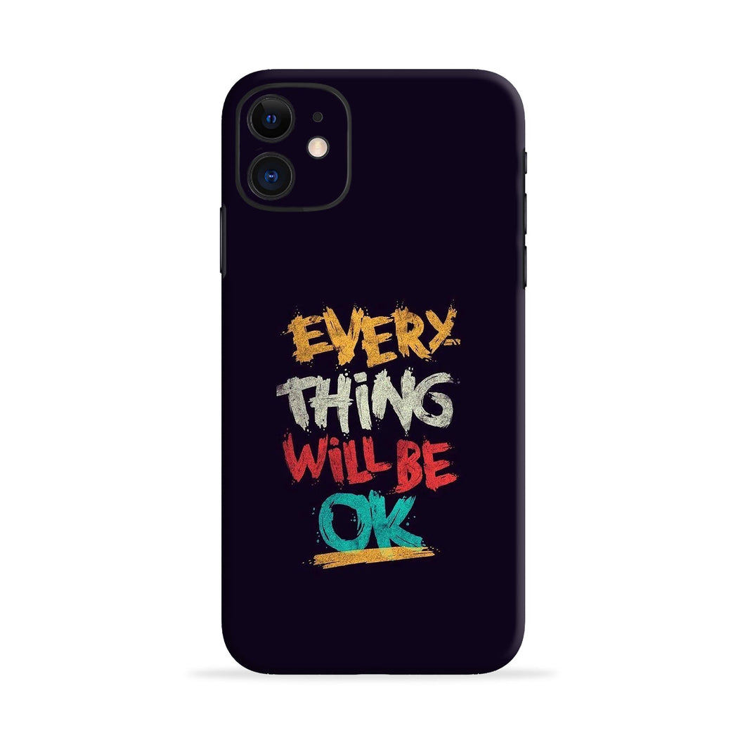 Everything Will Be Ok Htc One M9 Plus Back Skin Wrap