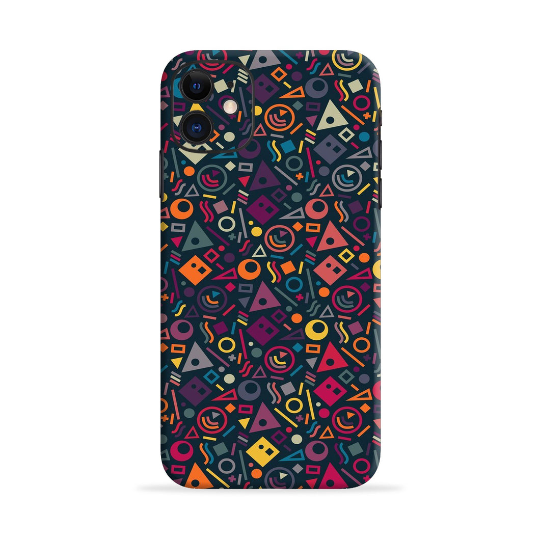 Geometric Abstract Tecno in2 - No Sides Back Skin Wrap