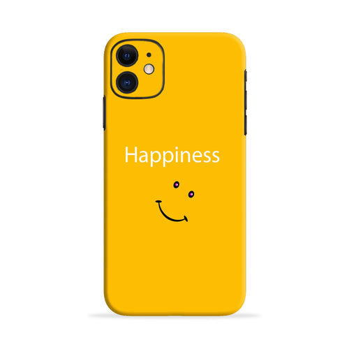 Happiness With Smiley Poco F3 Back Skin Wrap