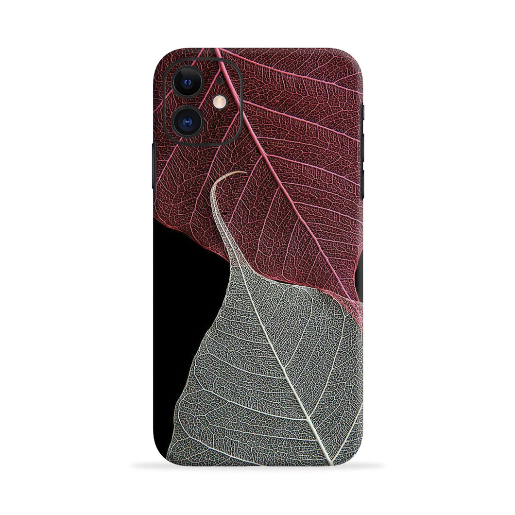 Leaf Pattern Micromax Q437 Back Skin Wrap