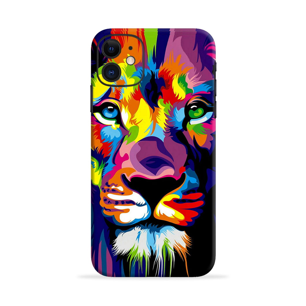 Lion Samsung Galaxy S4 Back Skin Wrap