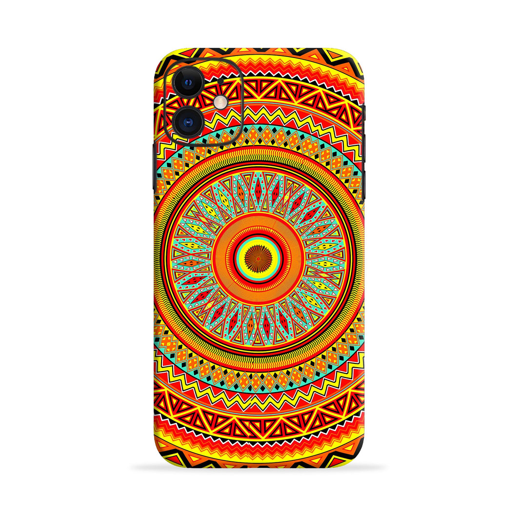 Mandala Pattern iPhone SE Back Skin Wrap