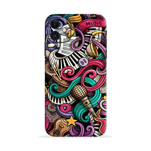 Music Abstract Samsung Galaxy M32 5G Back Skin Wrap