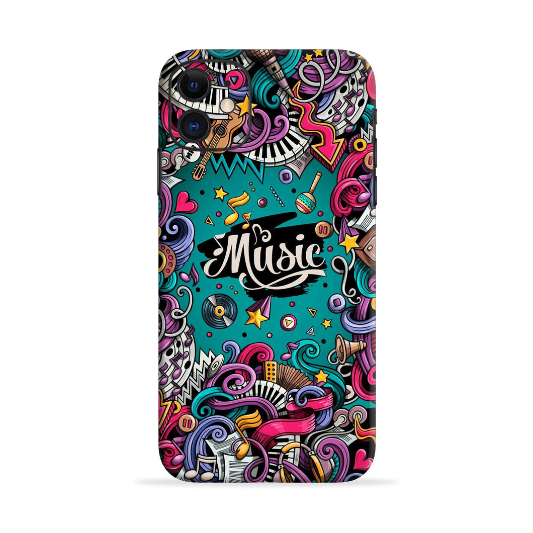 Music Graffiti Samsung Galaxy E5 Back Skin Wrap