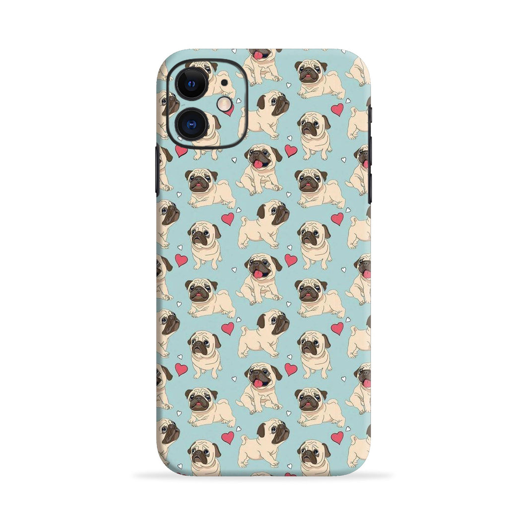 Pug Dog Samsung Galaxy Note 4 Back Skin Wrap