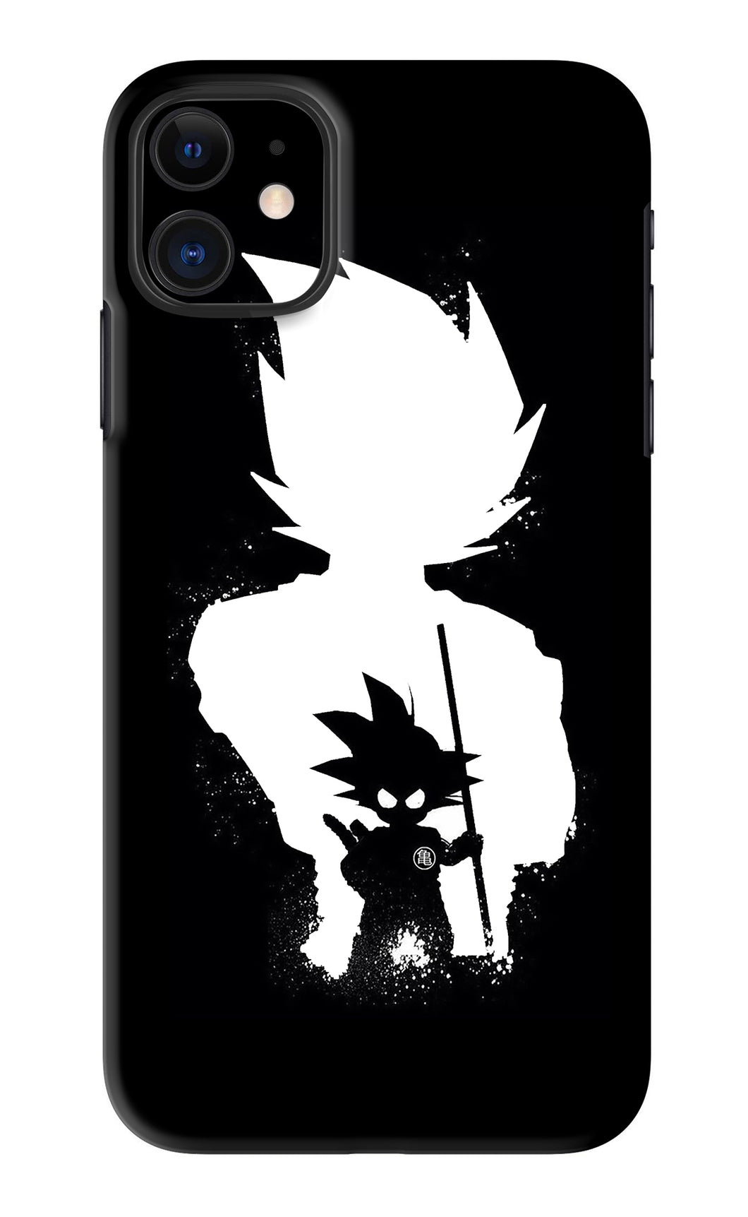 Goku Shadow iPhone 11 Back Skin Wrap