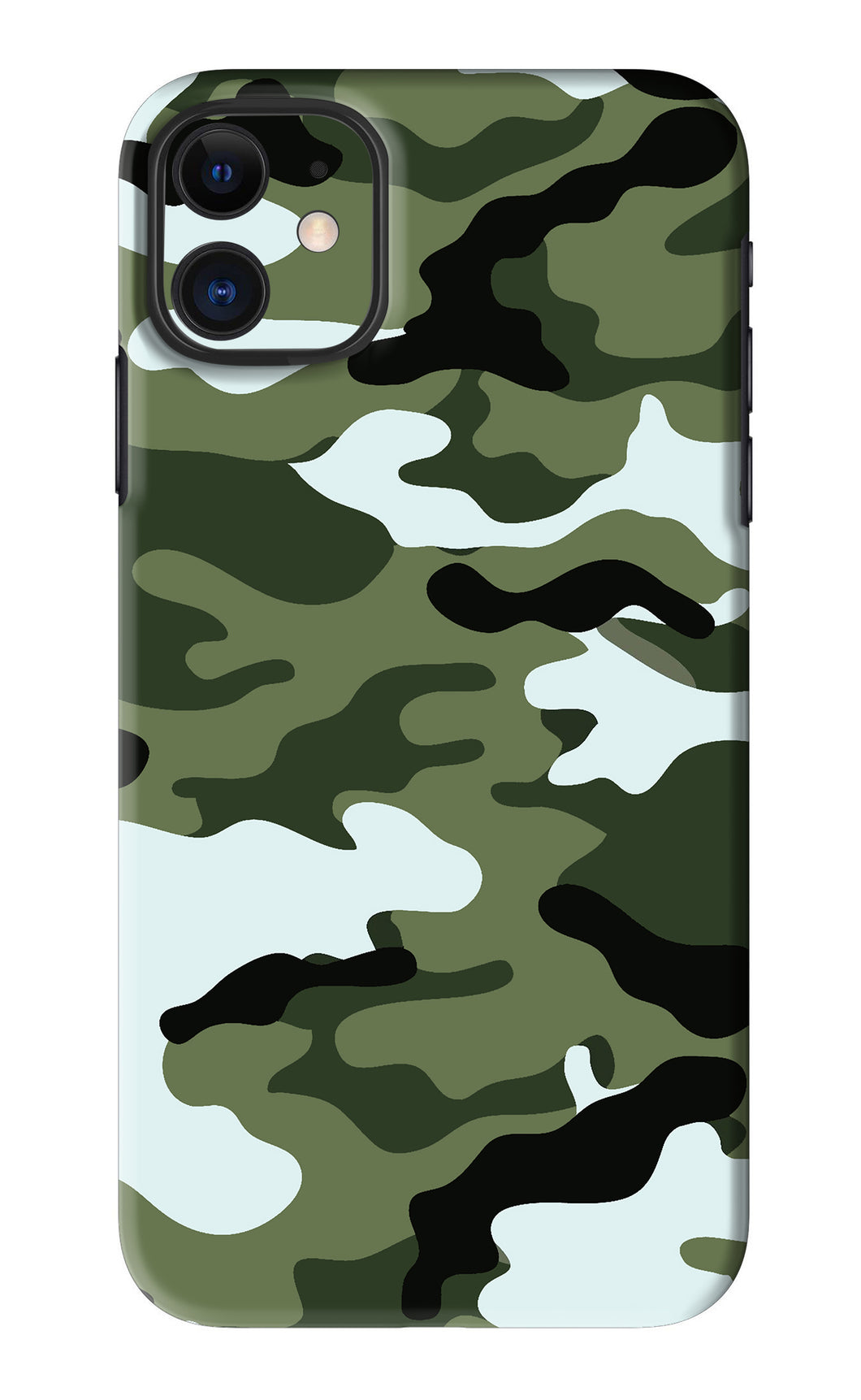 Camouflage 1 iPhone 11 Back Skin Wrap