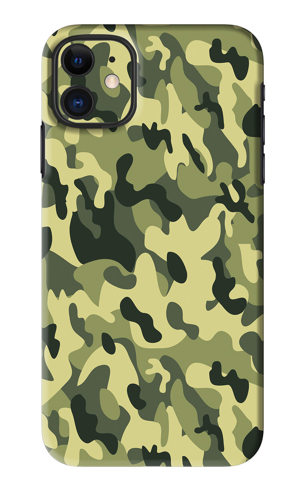 Camouflage iPhone 11 Back Skin Wrap