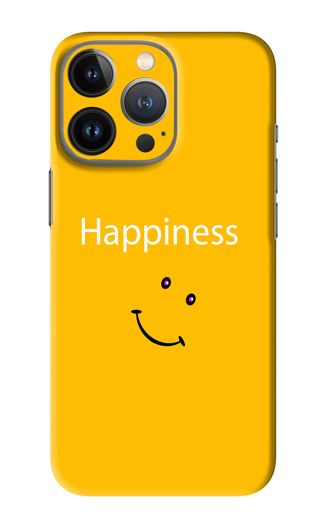 Happiness With Smiley iPhone 13 Pro Back Skin Wrap