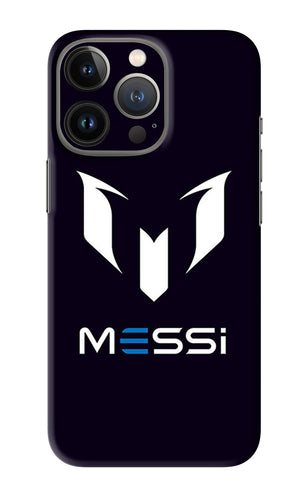 Messi Logo iPhone 13 Pro Back Skin Wrap