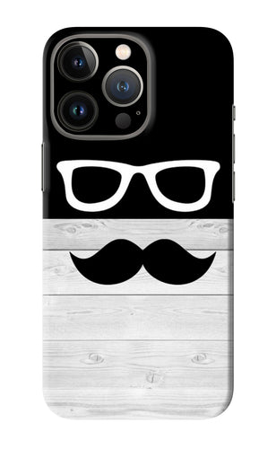 Mustache iPhone 13 Pro Back Skin Wrap