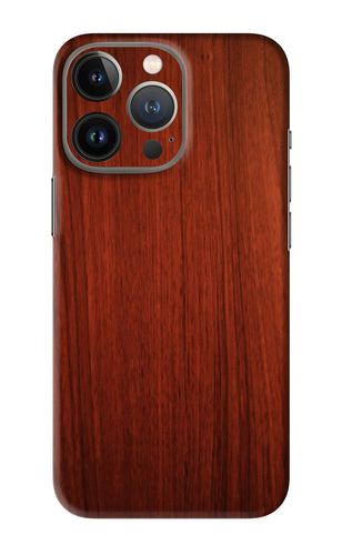 Wooden Plain Pattern iPhone 13 Pro Back Skin Wrap