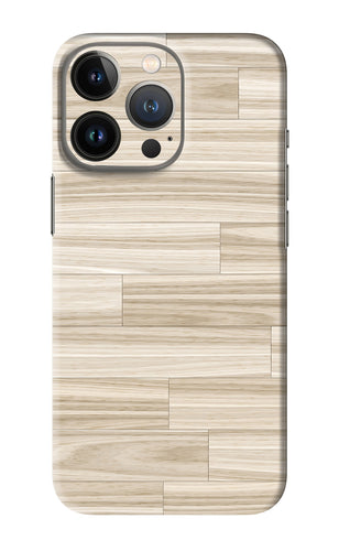 Wooden Art Texture iPhone 13 Pro Back Skin Wrap