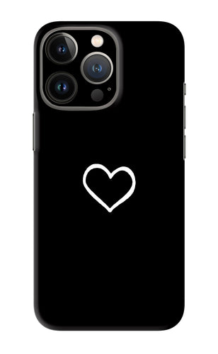 Heart iPhone 13 Pro Back Skin Wrap