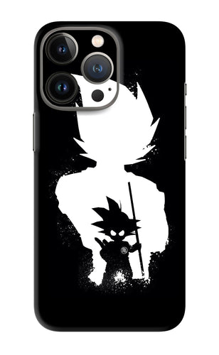 Goku Shadow iPhone 13 Pro Back Skin Wrap