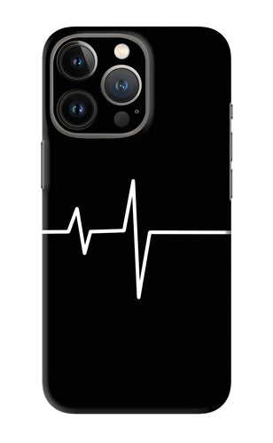 Heart Beats iPhone 13 Pro Back Skin Wrap