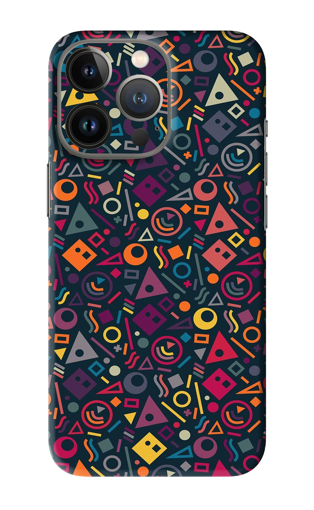 Geometric Abstract iPhone 13 Pro Back Skin Wrap