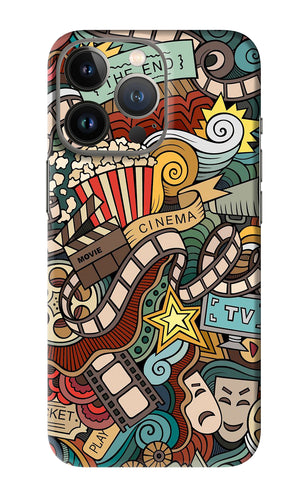 Cinema Abstract iPhone 13 Pro Back Skin Wrap