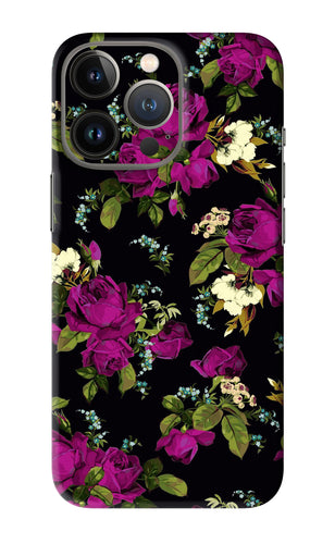 Flowers 3 iPhone 13 Pro Back Skin Wrap
