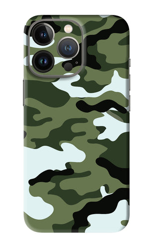 Camouflage 1 iPhone 13 Pro Back Skin Wrap