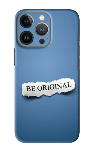 Be Original iPhone 13 Pro Back Skin Wrap