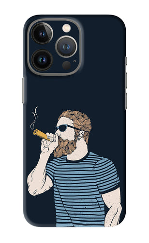 Smoking iPhone 13 Pro Back Skin Wrap