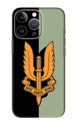 Balidan Logo iPhone 13 Pro Back Skin Wrap