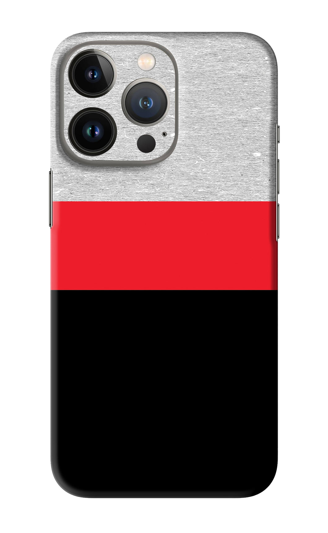 Tri Color Pattern iPhone 13 Pro Back Skin Wrap