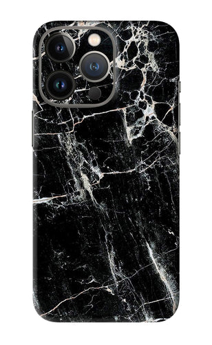 Black Marble Texture 1 iPhone 13 Pro Max Back Skin Wrap