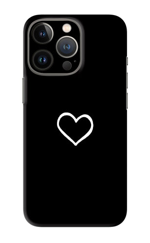 Heart iPhone 13 Pro Max Back Skin Wrap