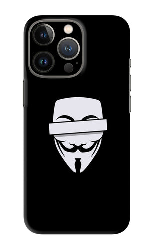 Anonymous Face iPhone 13 Pro Max Back Skin Wrap