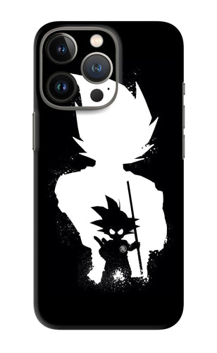 Goku Shadow iPhone 13 Pro Max Back Skin Wrap