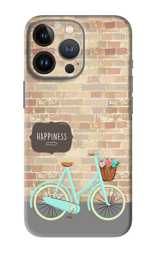 Happiness Artwork iPhone 13 Pro Max Back Skin Wrap
