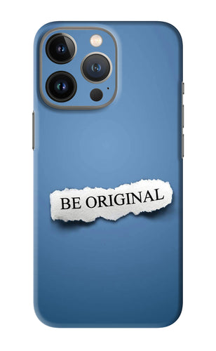 Be Original iPhone 13 Pro Max Back Skin Wrap