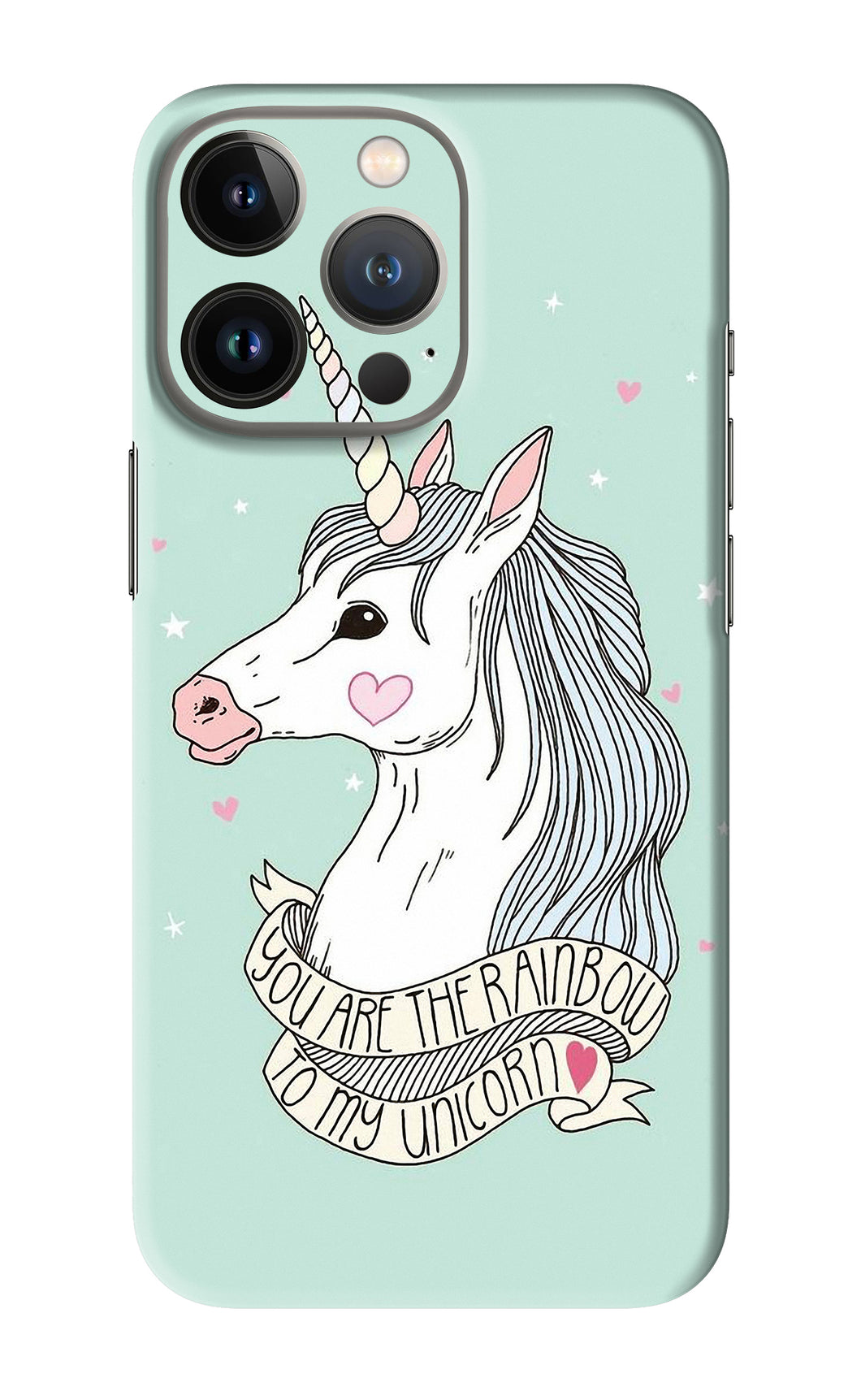 Unicorn Wallpaper iPhone 13 Pro Max Back Skin Wrap