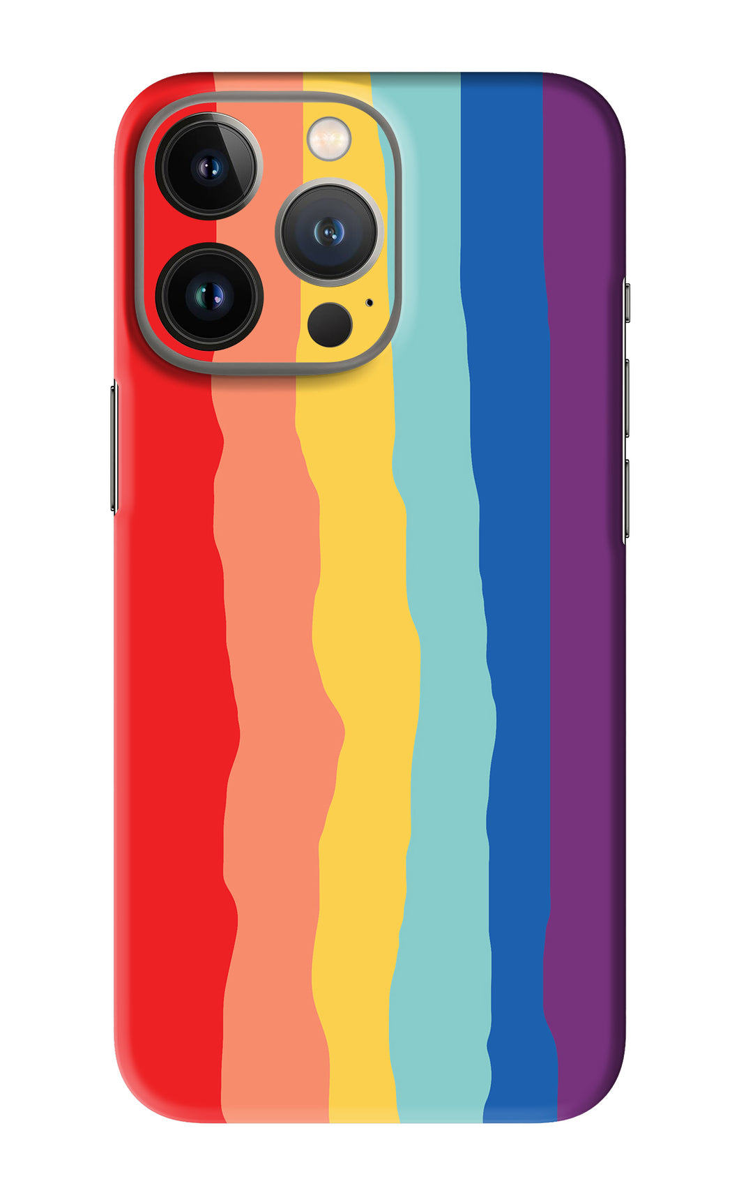 Rainbow iPhone 13 Pro Max Back Skin Wrap