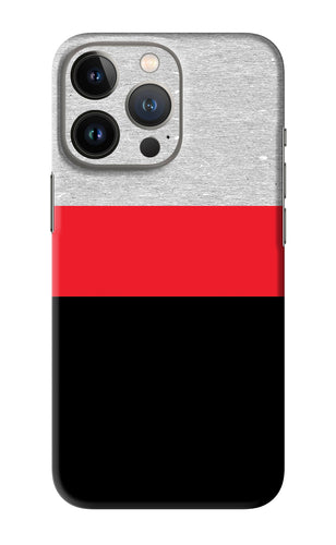 Tri Color Pattern iPhone 13 Pro Max Back Skin Wrap