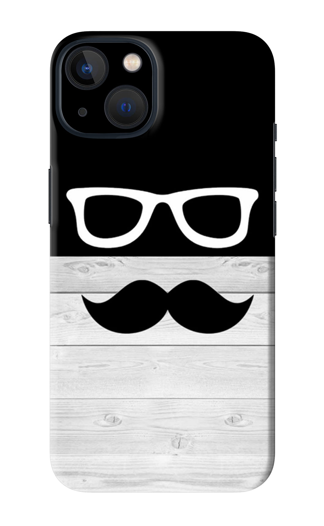 Mustache iPhone 13 Mini Back Skin Wrap