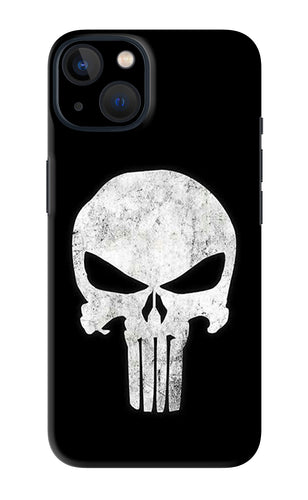 Punisher Skull iPhone 13 Mini Back Skin Wrap