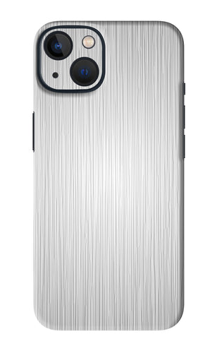 Wooden Grey Texture iPhone 13 Mini Back Skin Wrap