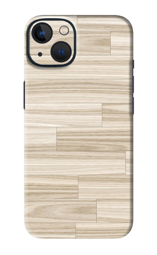 Wooden Art Texture iPhone 13 Mini Back Skin Wrap